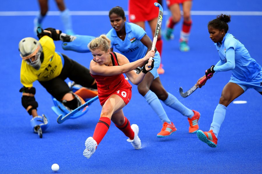 Eng V India - Women's bronze medal match