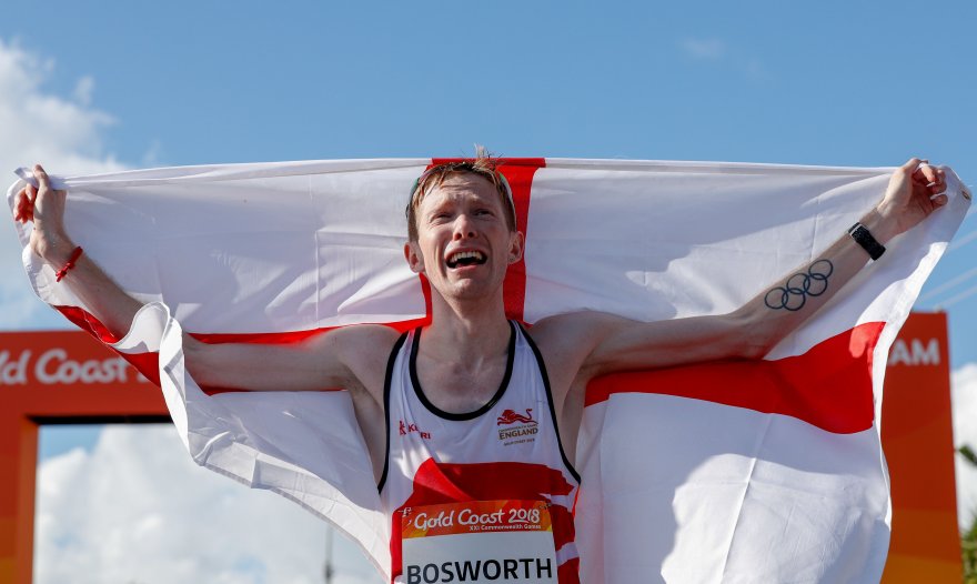 Bosworth smashes own British 5,000m race walk time to claim gold