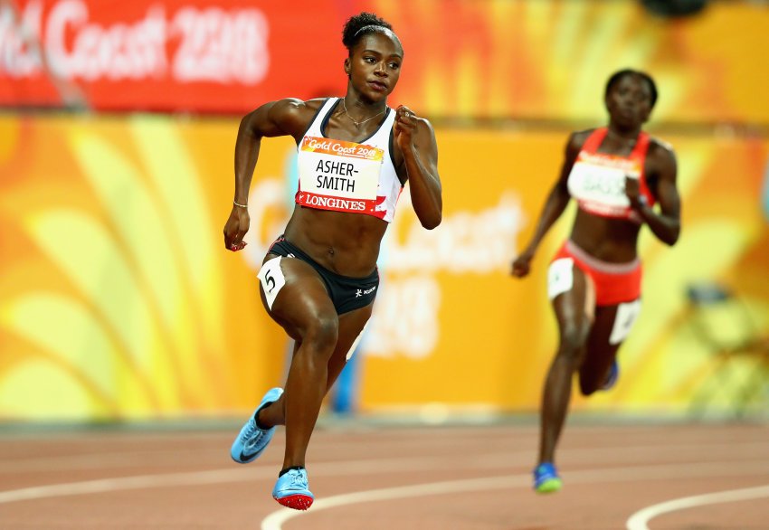 Asher-Smith withdraws through injury and Ashleigh Nelson joins