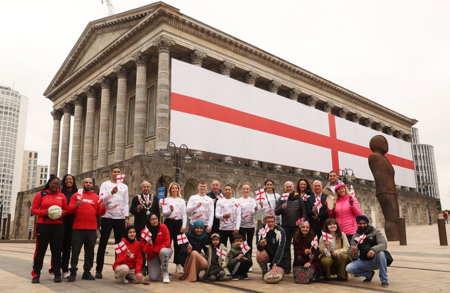St George’s Day celebration hosted by council for Team England in Birmingham