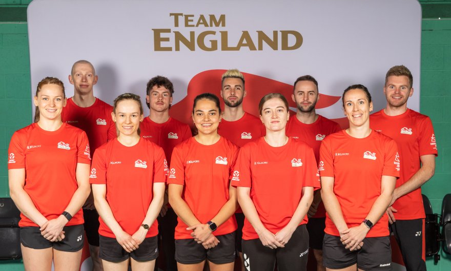 Ten Badminton players welcomed to Team England for the home Games