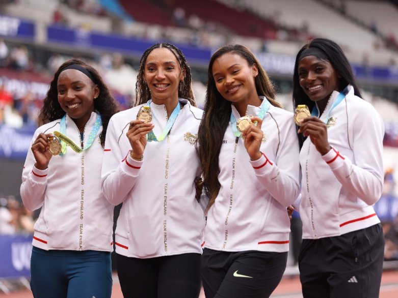 Team England relay quintet receive upgraded 2022 Commonwealth golds