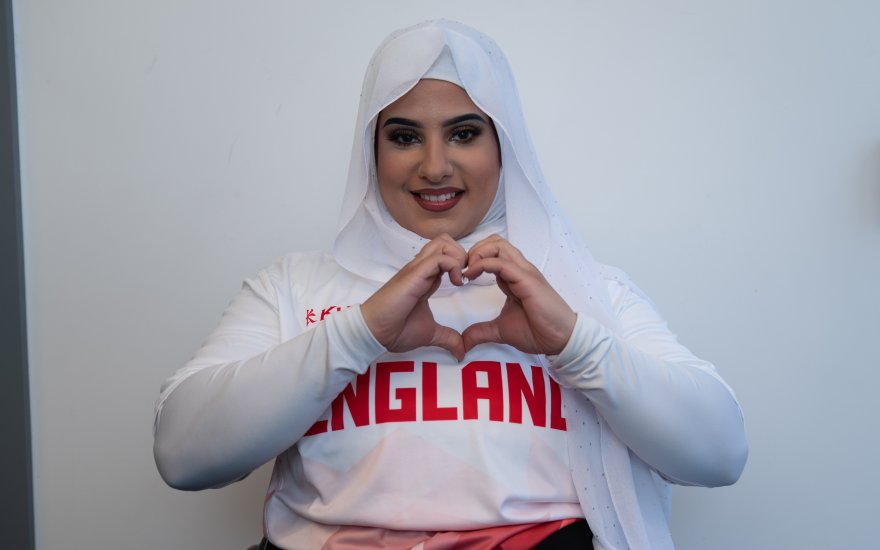 Doaa Shayea opens up about what it means to be a Muslim para powerlifter