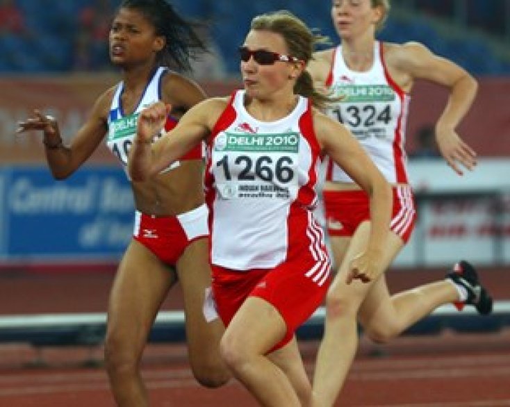 Athletics: England's Katrina Hart voted IPC `Athlete of the Month'