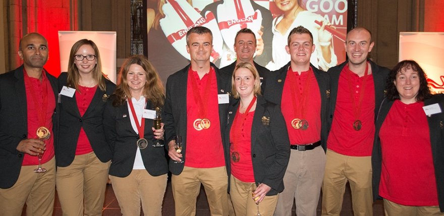 Team England reception at Guildhall, London.