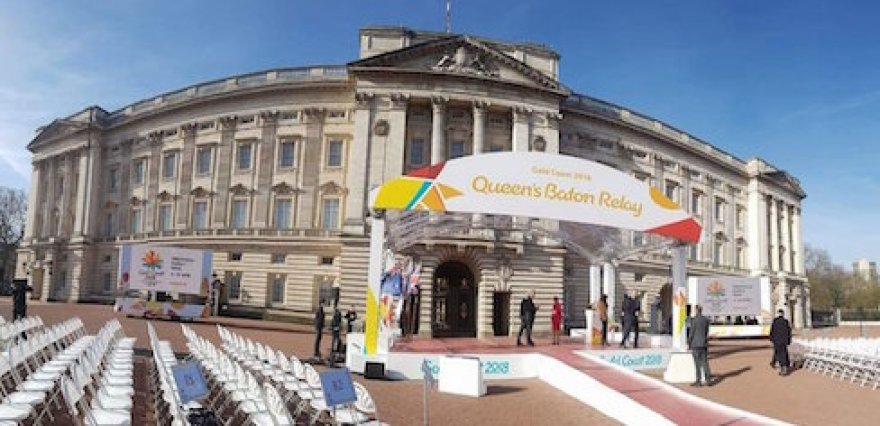 The Queen's Baton Relay launch on Commonwealth Day!