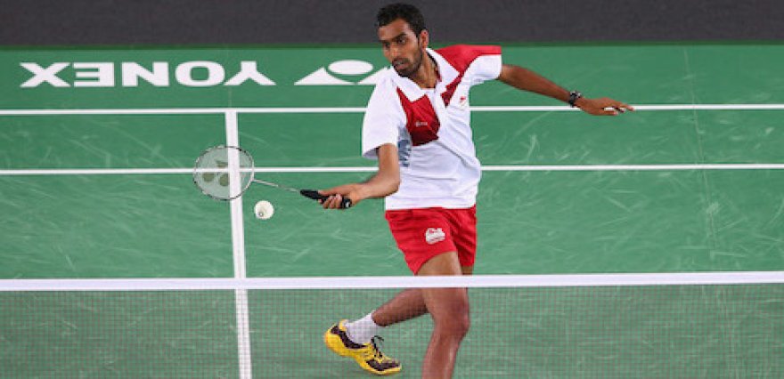 Rajiv upbeat in return from injury despite defeat at Yonex All England
