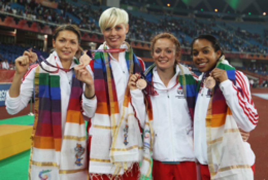 England retrospectively awarded women’s 4 x 400m silver