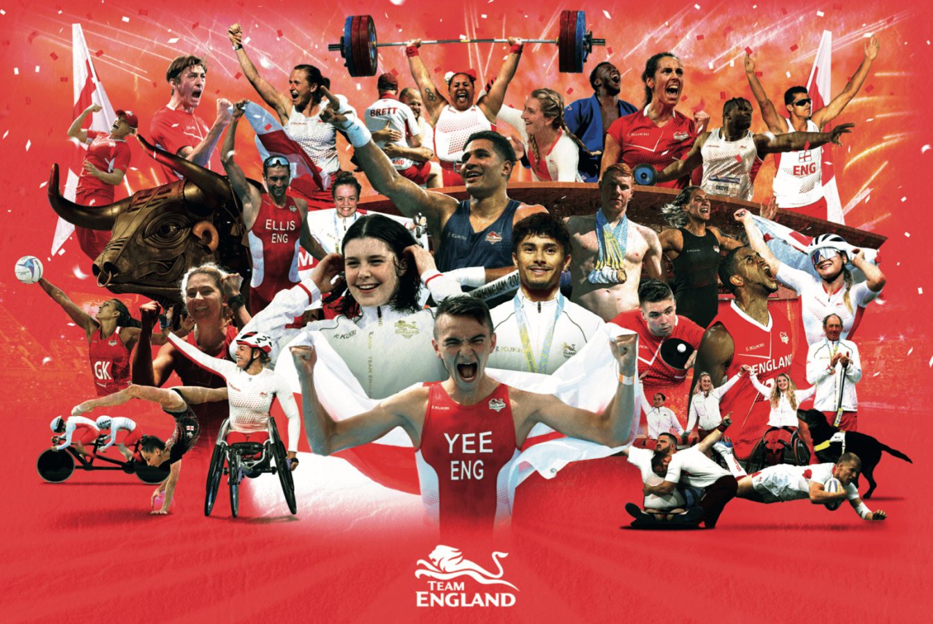 Team England at Birmingham 2022